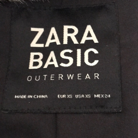 Zara Animal Print Coat - Picture 2 of 6